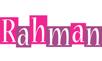 Rahman whine logo