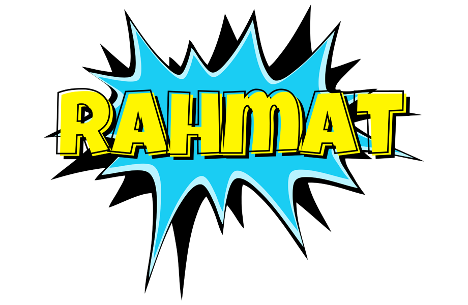 Rahmat amazing logo