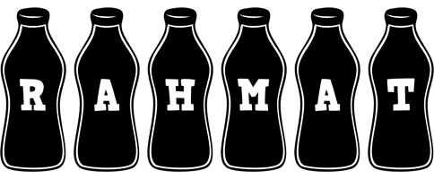 Rahmat bottle logo