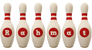 Rahmat bowling-pin logo