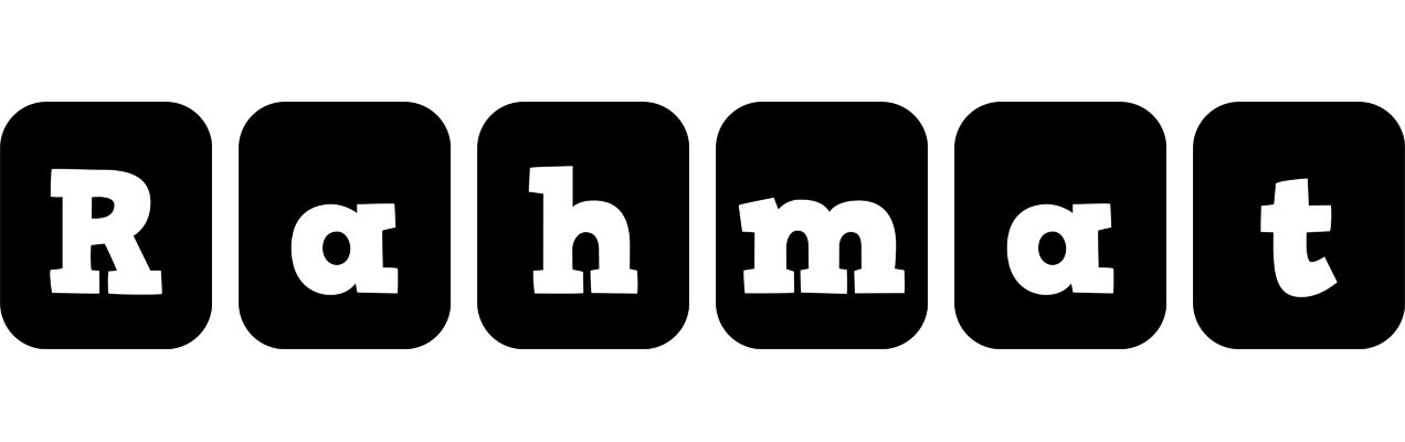 Rahmat box logo