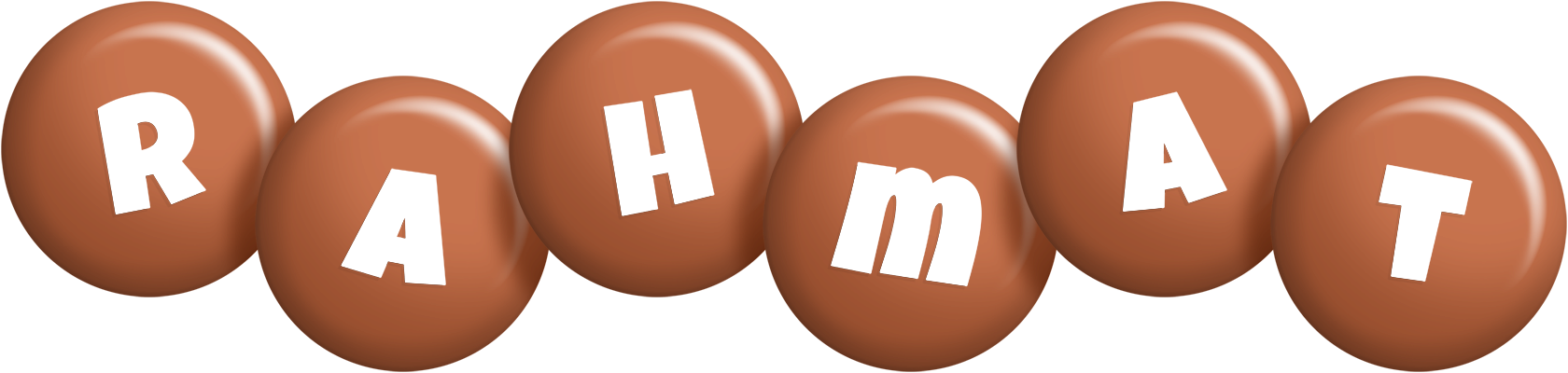 Rahmat candy-brown logo