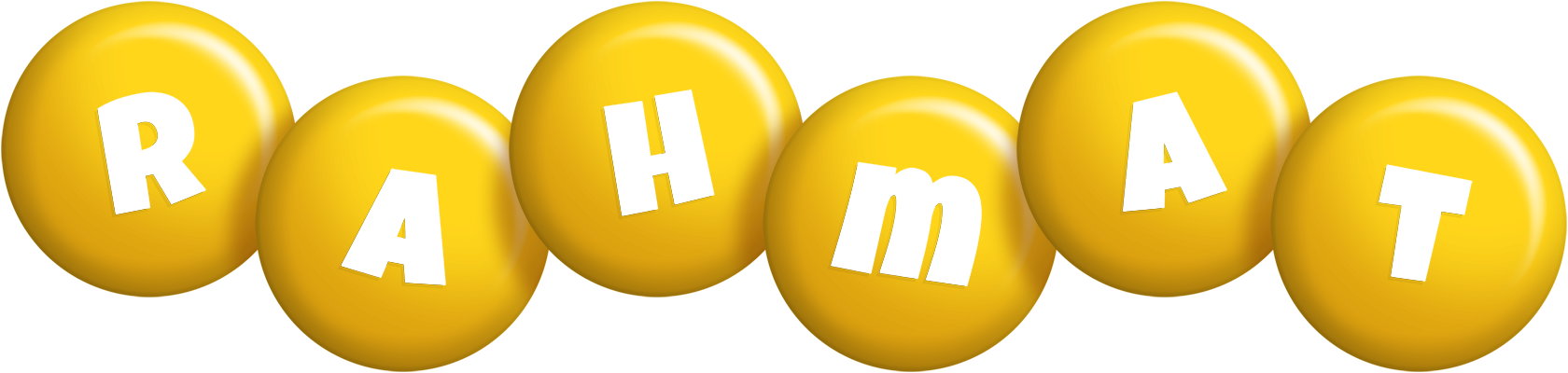 Rahmat candy-yellow logo