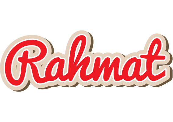 Rahmat chocolate logo
