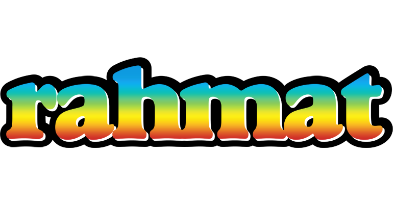 Rahmat color logo