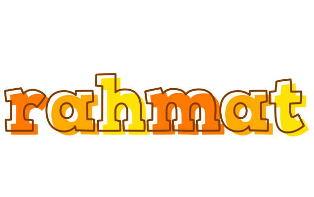 Rahmat desert logo