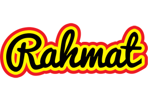 Rahmat flaming logo