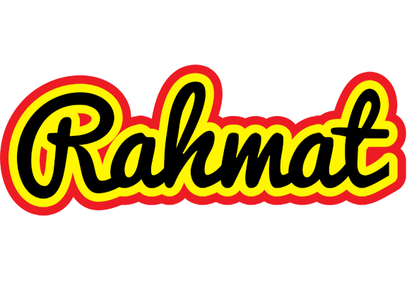 Rahmat flaming logo