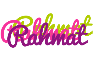 Rahmat flowers logo