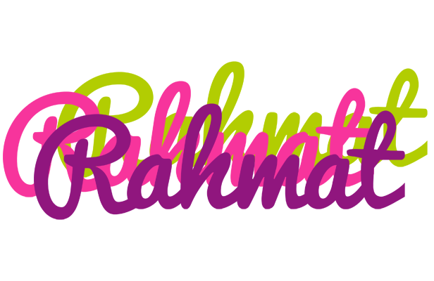 Rahmat flowers logo