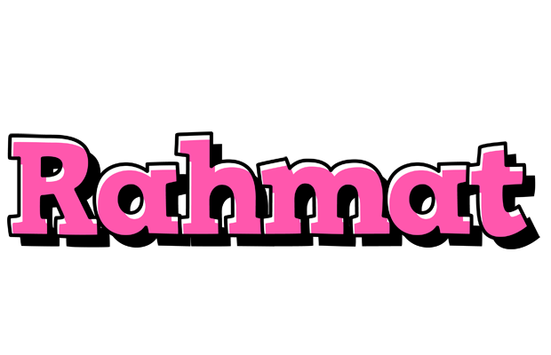 Rahmat girlish logo