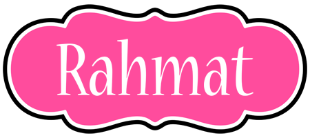 Rahmat invitation logo