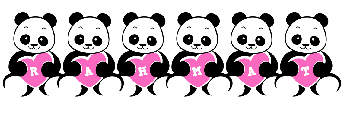 Rahmat love-panda logo