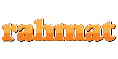 Rahmat orange logo