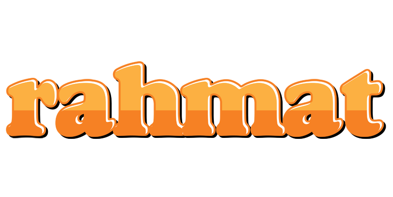 Rahmat orange logo