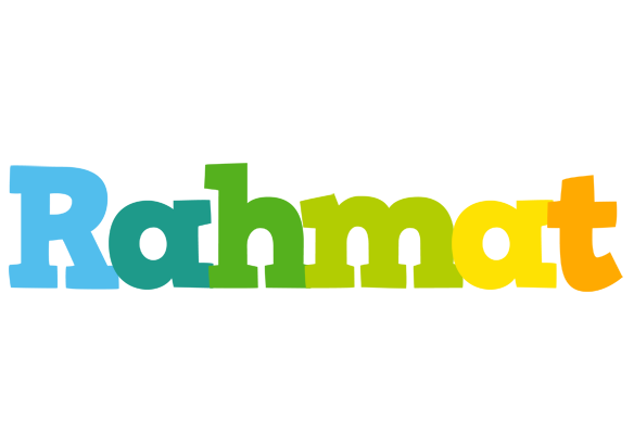 Rahmat rainbows logo