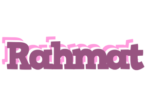 Rahmat relaxing logo