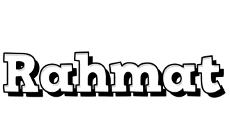 Rahmat snowing logo