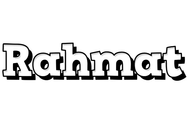 Rahmat snowing logo