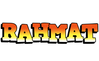 Rahmat sunset logo