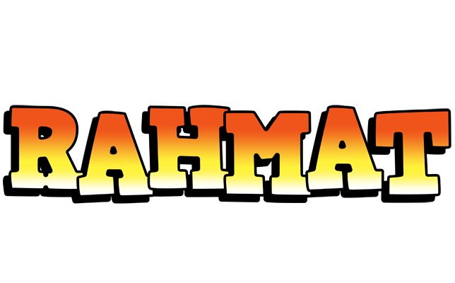 Rahmat sunset logo