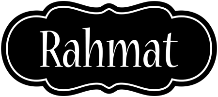 Rahmat welcome logo