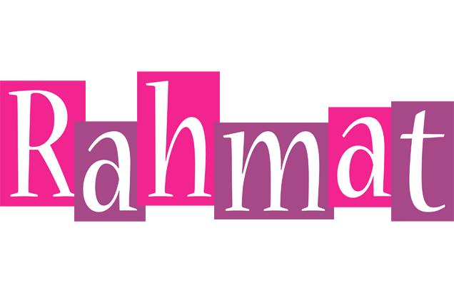 Rahmat whine logo
