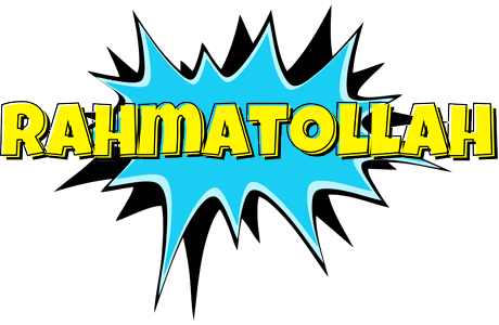 Rahmatollah amazing logo