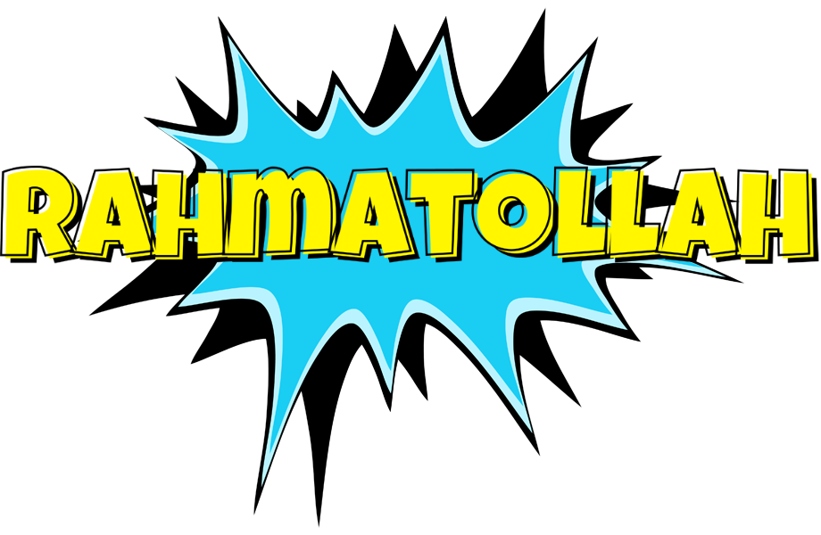 Rahmatollah amazing logo