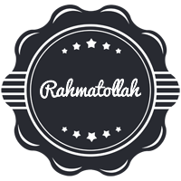 Rahmatollah badge logo