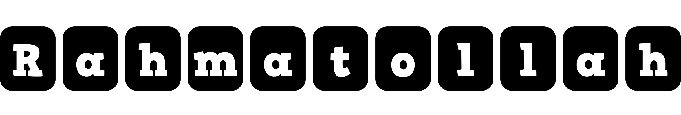 Rahmatollah box logo
