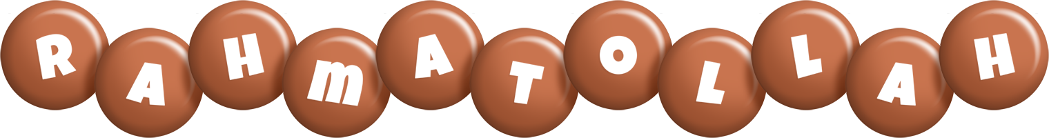 Rahmatollah candy-brown logo