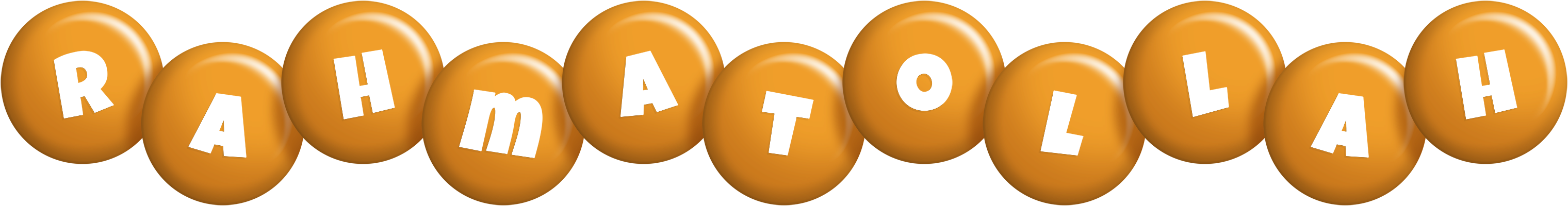 Rahmatollah candy-orange logo
