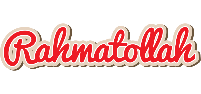 Rahmatollah chocolate logo