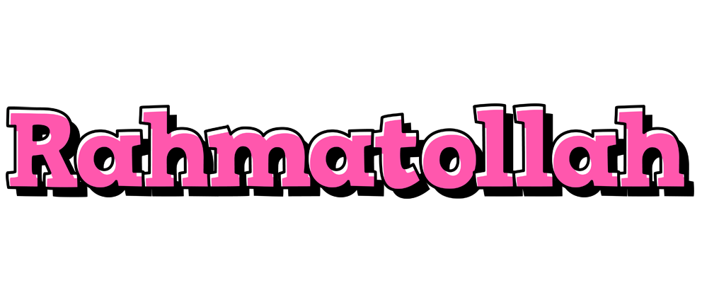 Rahmatollah girlish logo