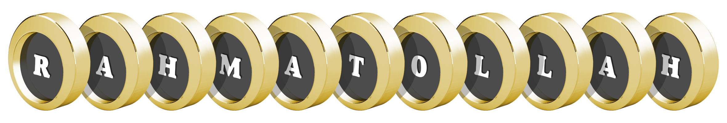 Rahmatollah gold logo