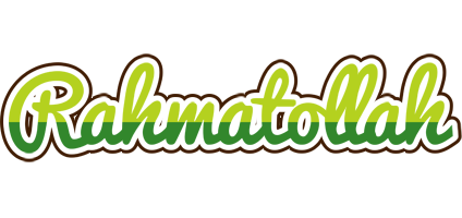 Rahmatollah golfing logo