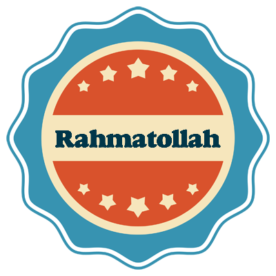 Rahmatollah labels logo