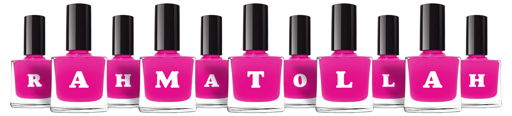 Rahmatollah nails logo