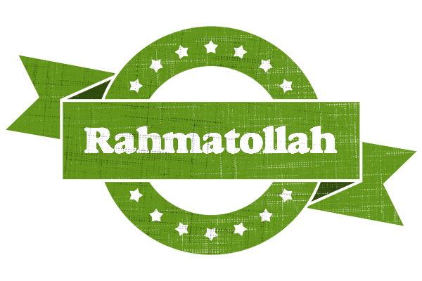 Rahmatollah natural logo