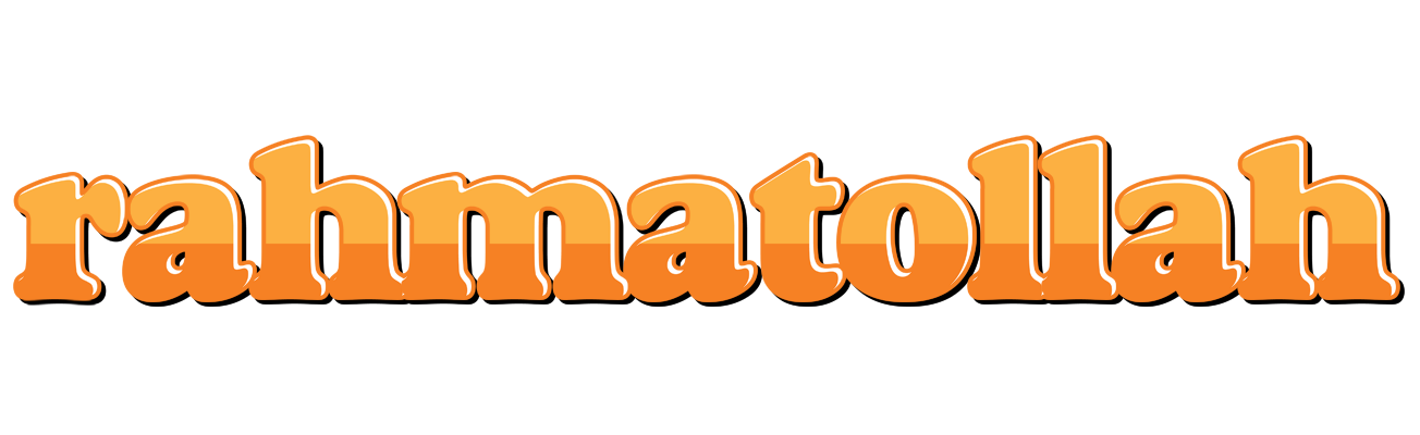 Rahmatollah orange logo