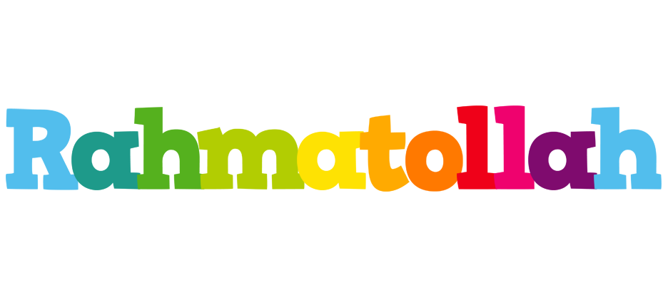 Rahmatollah rainbows logo
