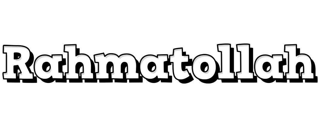 Rahmatollah snowing logo