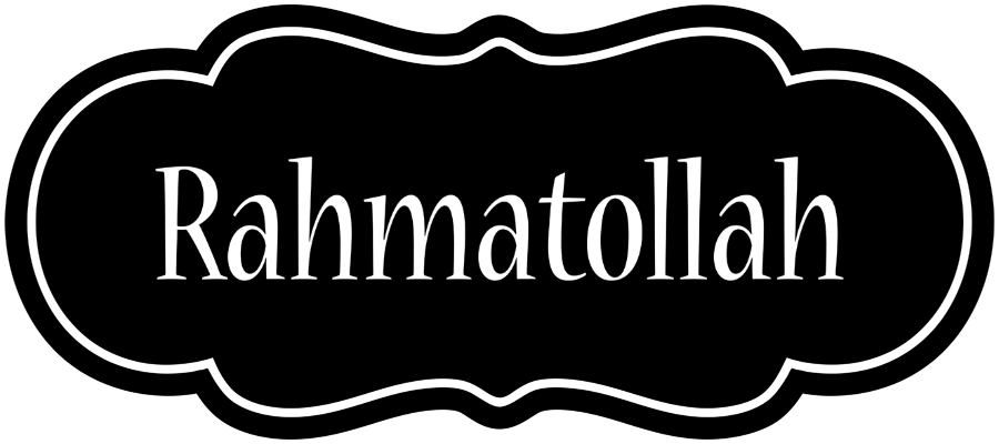 Rahmatollah welcome logo