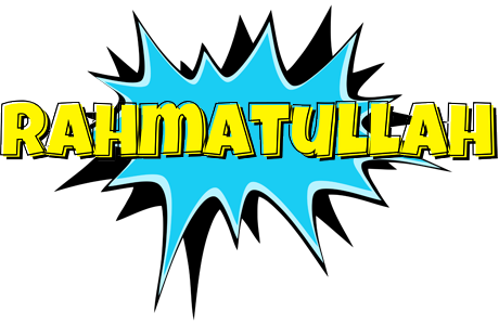 Rahmatullah amazing logo