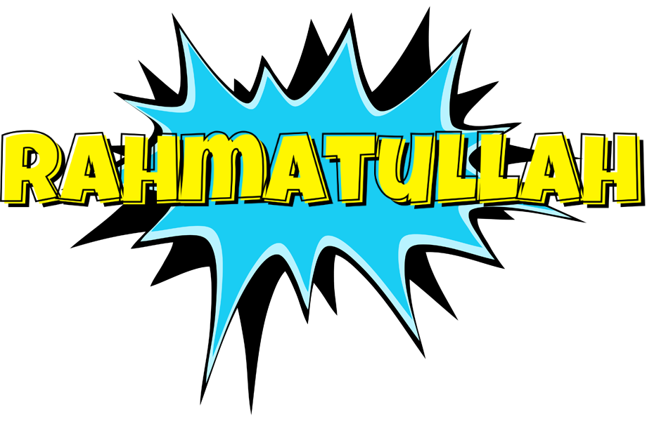 Rahmatullah amazing logo