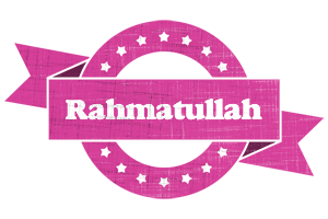 Rahmatullah beauty logo