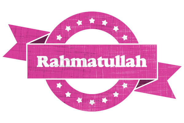 Rahmatullah beauty logo