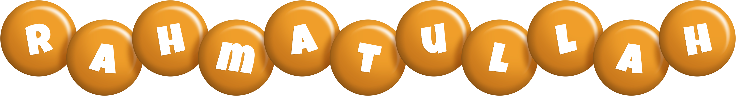 Rahmatullah candy-orange logo