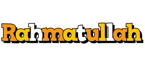 Rahmatullah cartoon logo